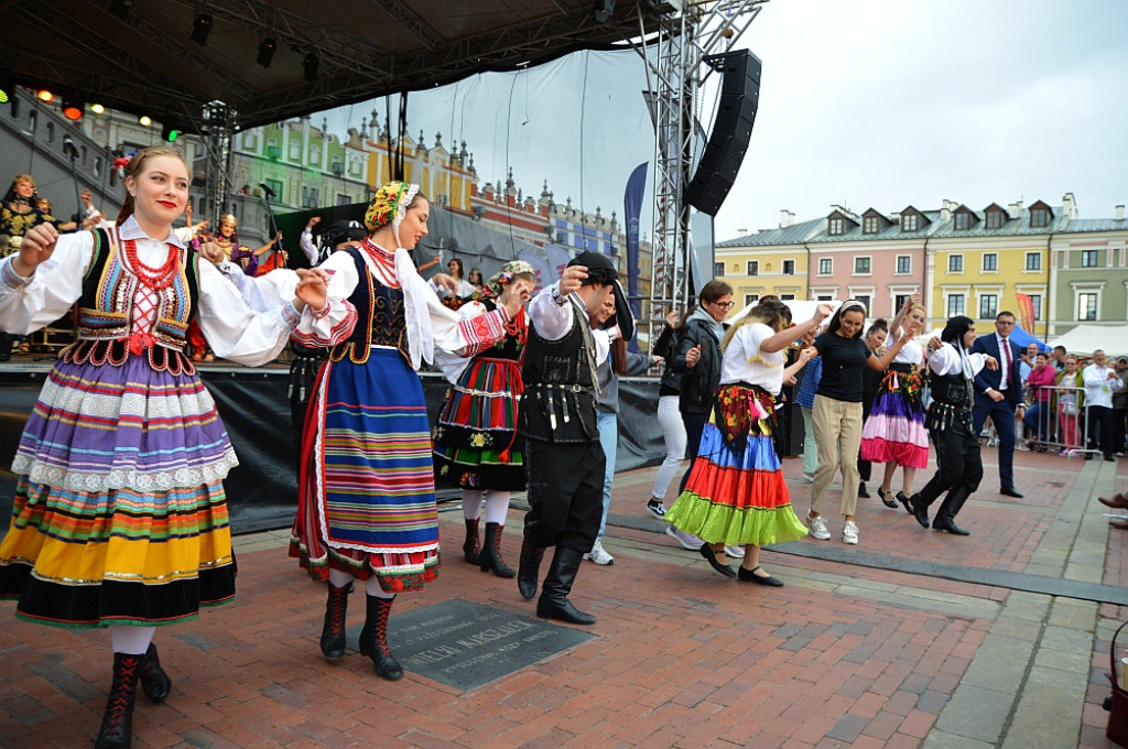 Koncert finałowy XIX Międzynarodowego Festiwalu Folklorystycznego EUROFOLK - Zamość 2022