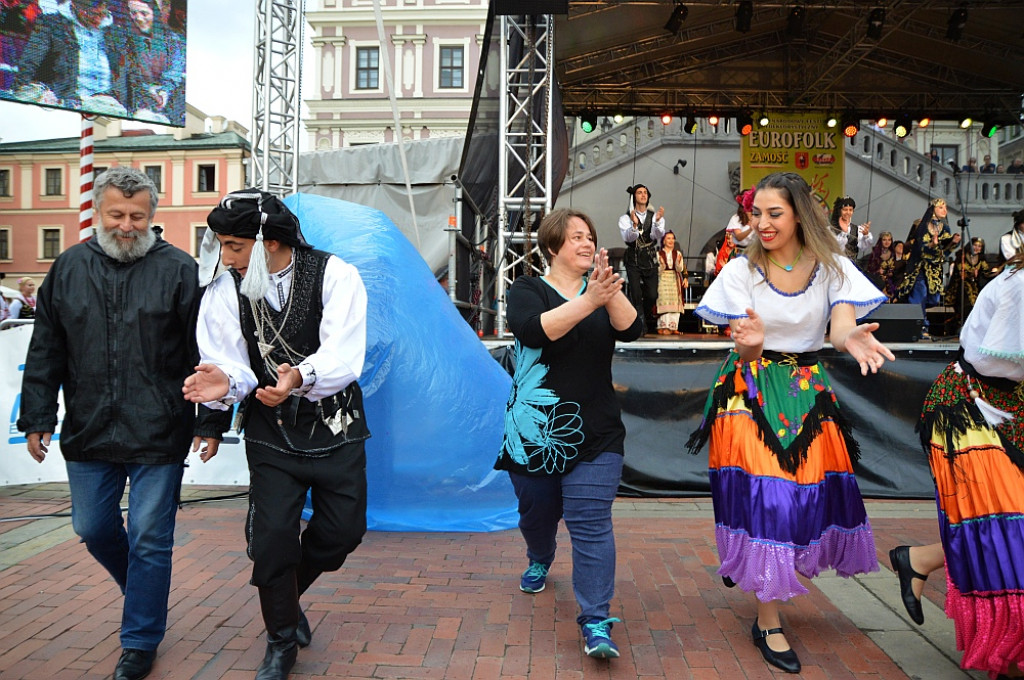 Koncert finałowy XIX Międzynarodowego Festiwalu Folklorystycznego EUROFOLK - Zamość 2022