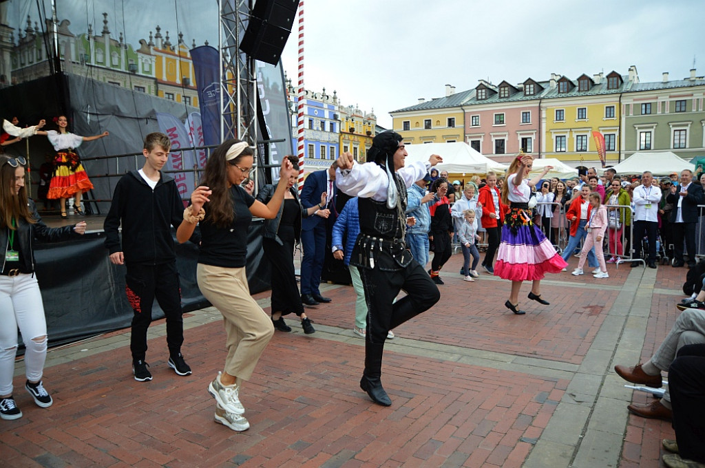 Koncert finałowy XIX Międzynarodowego Festiwalu Folklorystycznego EUROFOLK - Zamość 2022