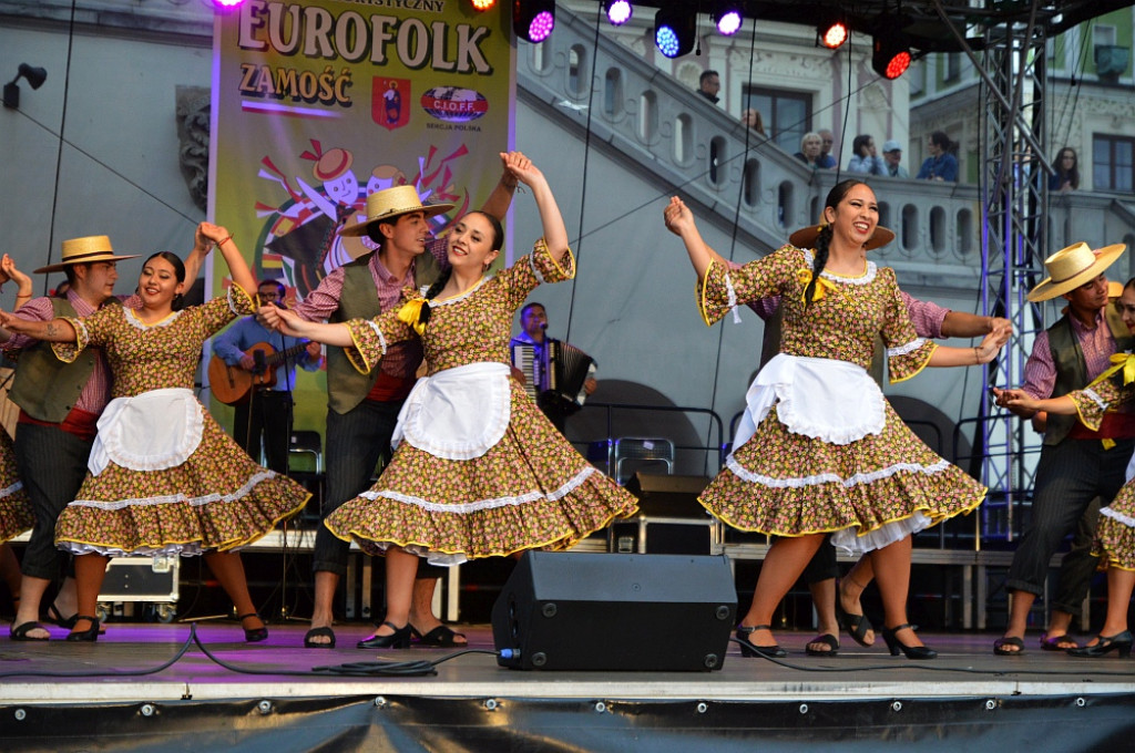 Koncert finałowy XIX Międzynarodowego Festiwalu Folklorystycznego EUROFOLK - Zamość 2022