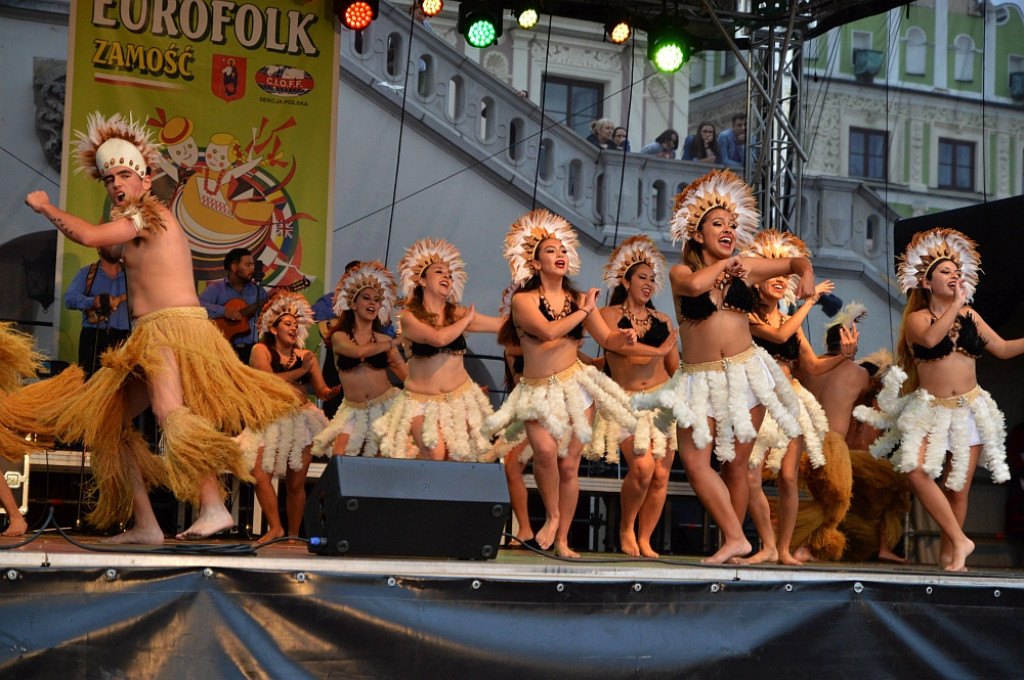 Koncert finałowy XIX Międzynarodowego Festiwalu Folklorystycznego EUROFOLK - Zamość 2022