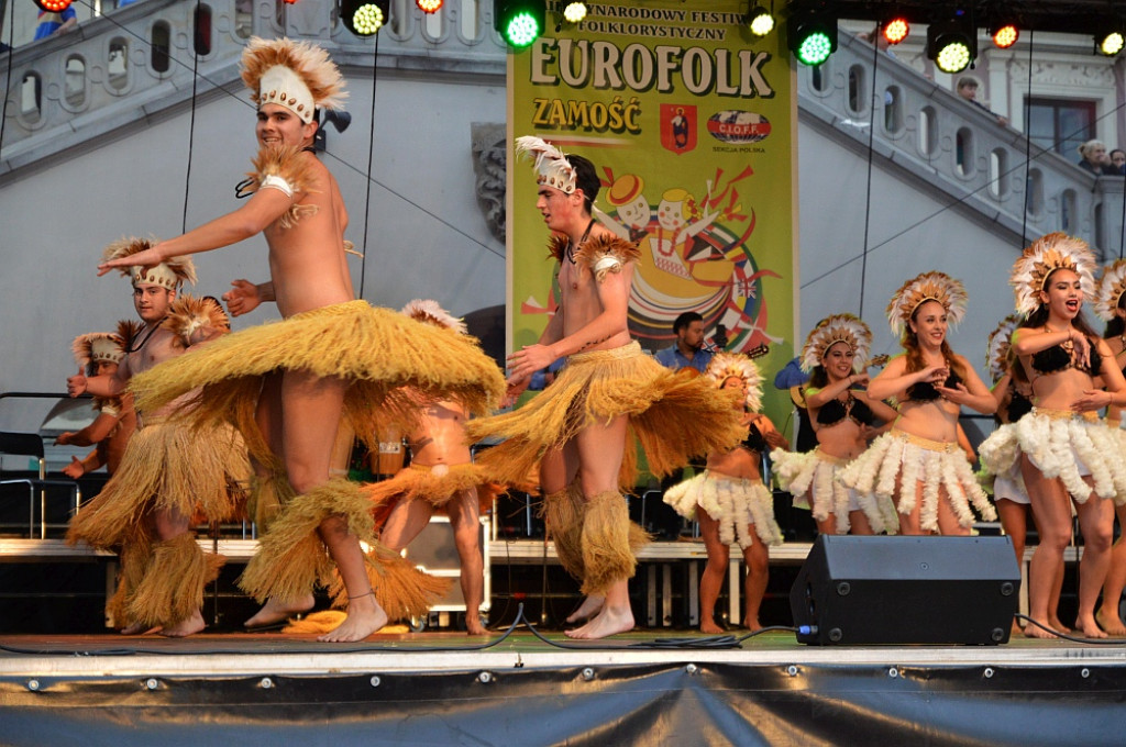 Koncert finałowy XIX Międzynarodowego Festiwalu Folklorystycznego EUROFOLK - Zamość 2022