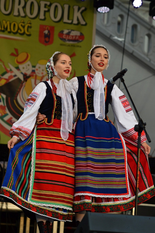 Koncert finałowy XIX Międzynarodowego Festiwalu Folklorystycznego EUROFOLK - Zamość 2022