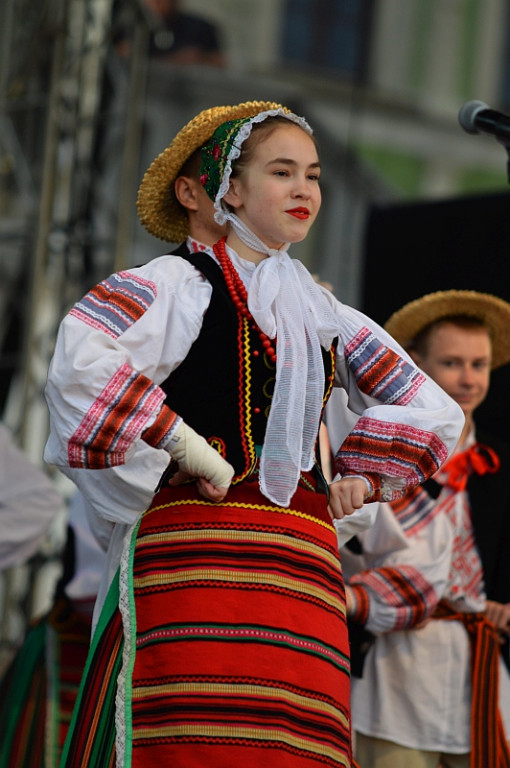 Koncert finałowy XIX Międzynarodowego Festiwalu Folklorystycznego EUROFOLK - Zamość 2022