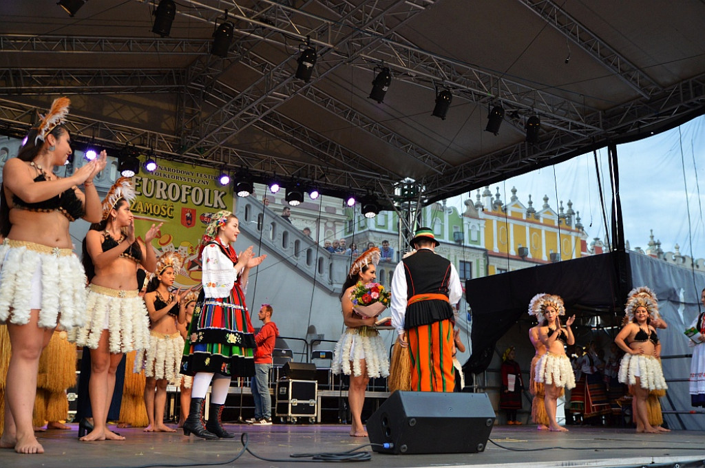 Koncert finałowy XIX Międzynarodowego Festiwalu Folklorystycznego EUROFOLK - Zamość 2022