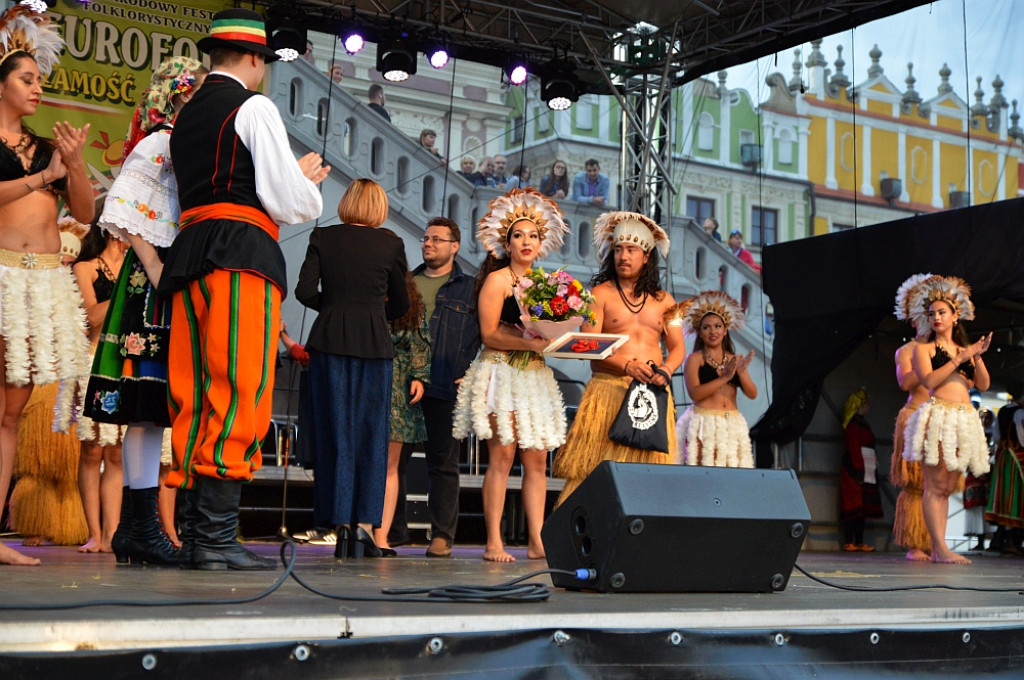 Koncert finałowy XIX Międzynarodowego Festiwalu Folklorystycznego EUROFOLK - Zamość 2022