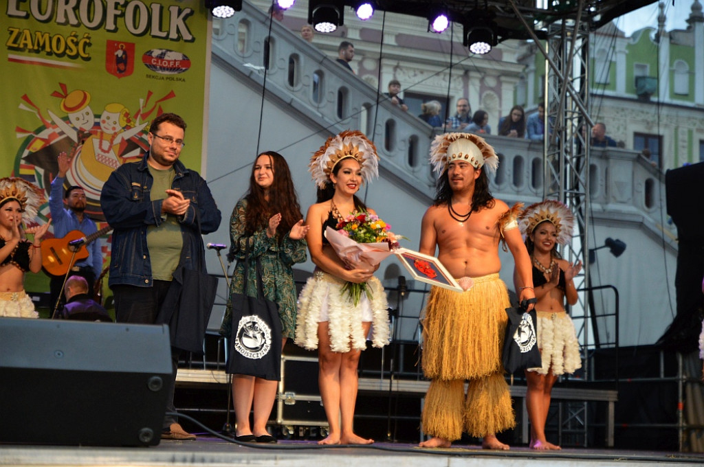 Koncert finałowy XIX Międzynarodowego Festiwalu Folklorystycznego EUROFOLK - Zamość 2022