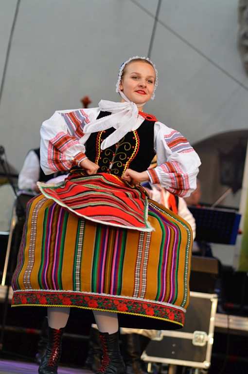 Koncert finałowy XIX Międzynarodowego Festiwalu Folklorystycznego EUROFOLK - Zamość 2022