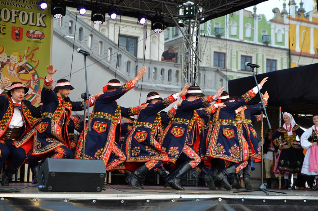 Koncert finałowy XIX Międzynarodowego Festiwalu Folklorystycznego EUROFOLK - Zamość 2022