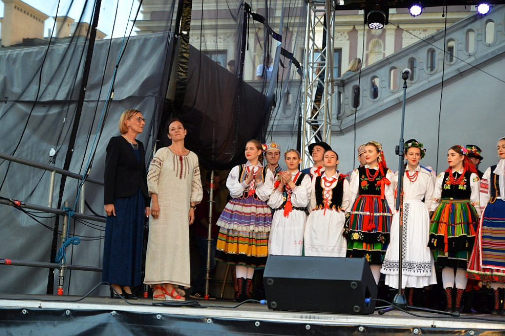 Koncert finałowy XIX Międzynarodowego Festiwalu Folklorystycznego EUROFOLK - Zamość 2022
