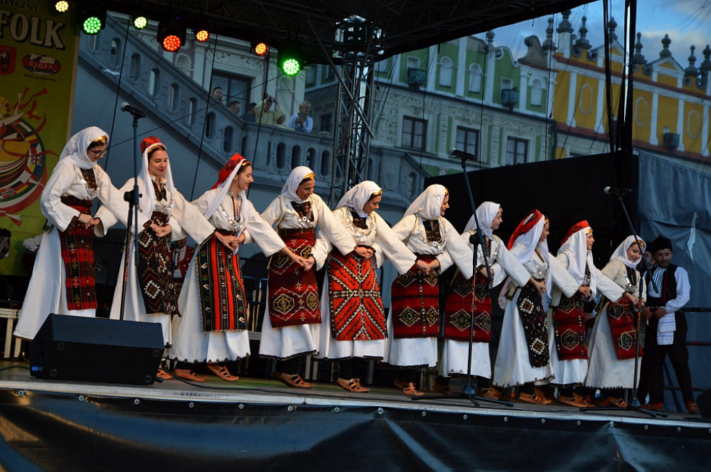 Koncert finałowy XIX Międzynarodowego Festiwalu Folklorystycznego EUROFOLK - Zamość 2022