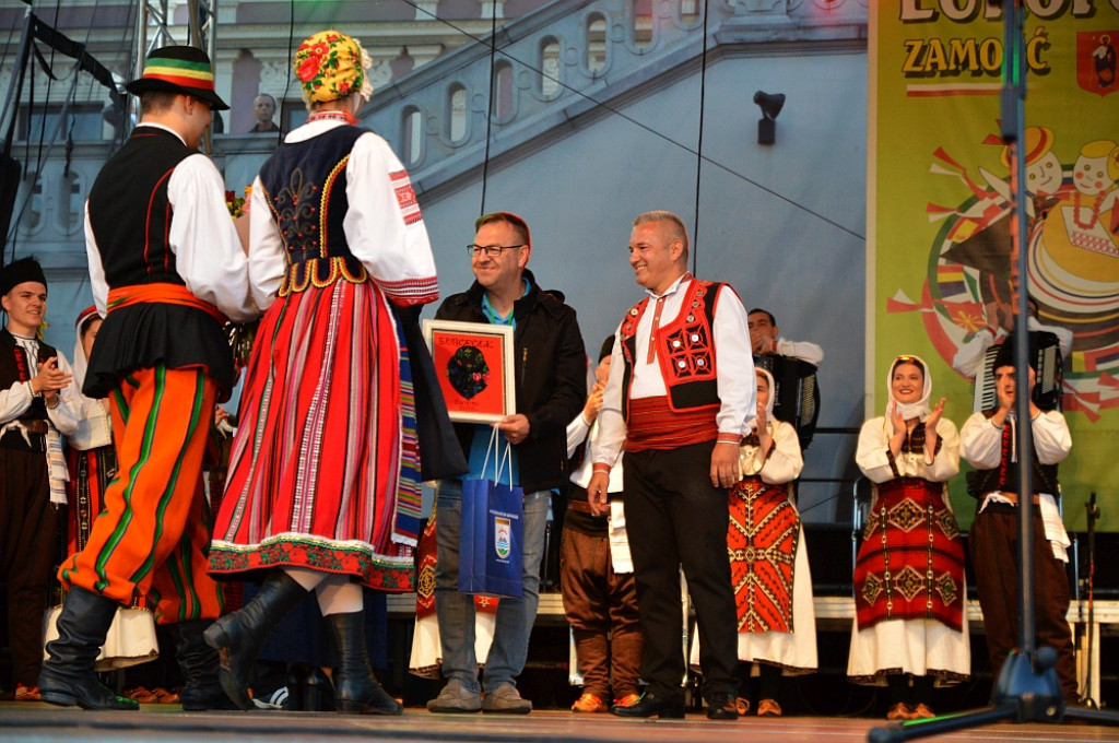 Koncert finałowy XIX Międzynarodowego Festiwalu Folklorystycznego EUROFOLK - Zamość 2022