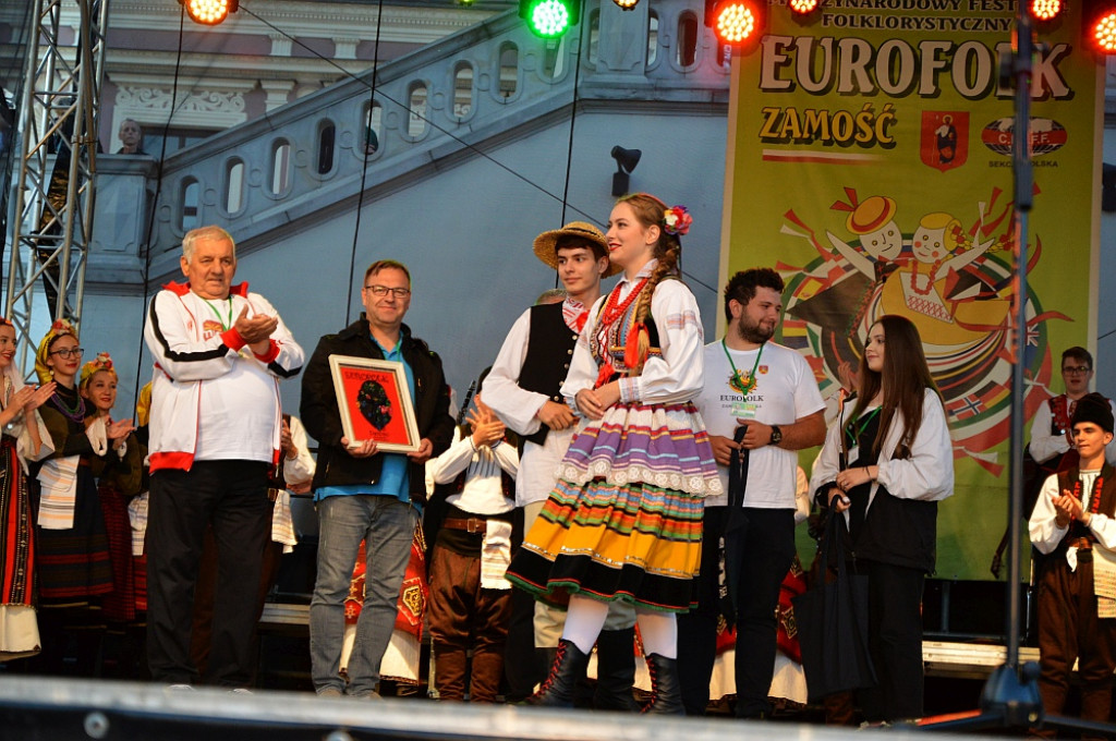 Koncert finałowy XIX Międzynarodowego Festiwalu Folklorystycznego EUROFOLK - Zamość 2022