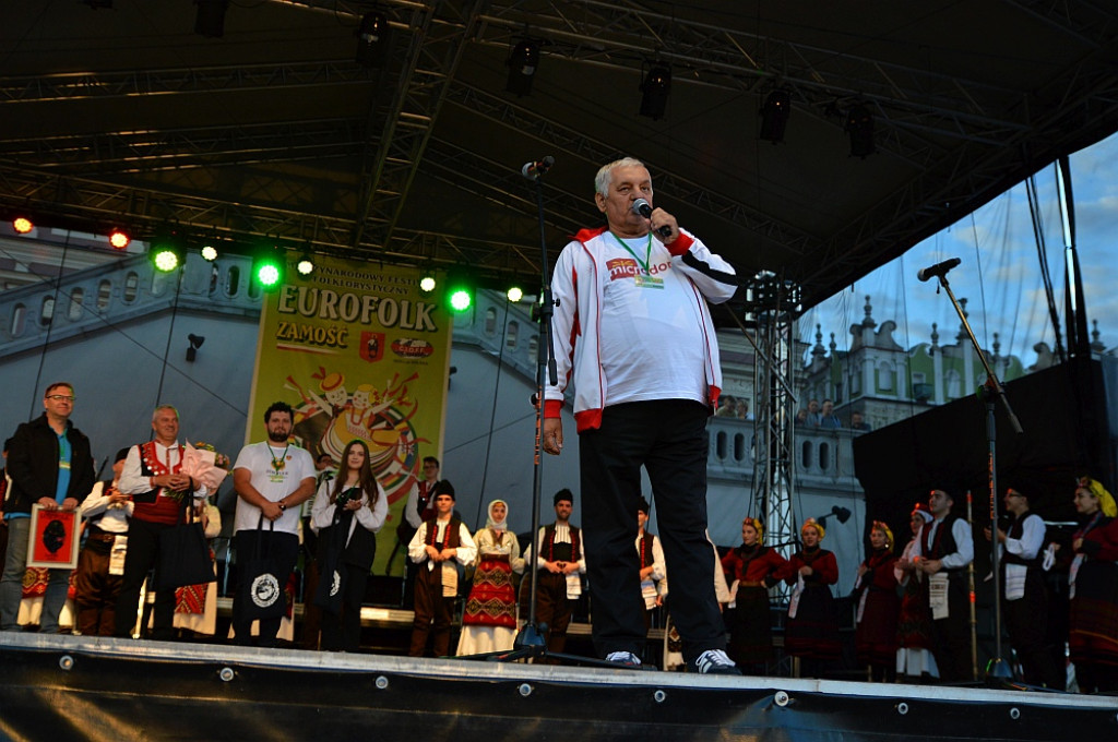 Koncert finałowy XIX Międzynarodowego Festiwalu Folklorystycznego EUROFOLK - Zamość 2022
