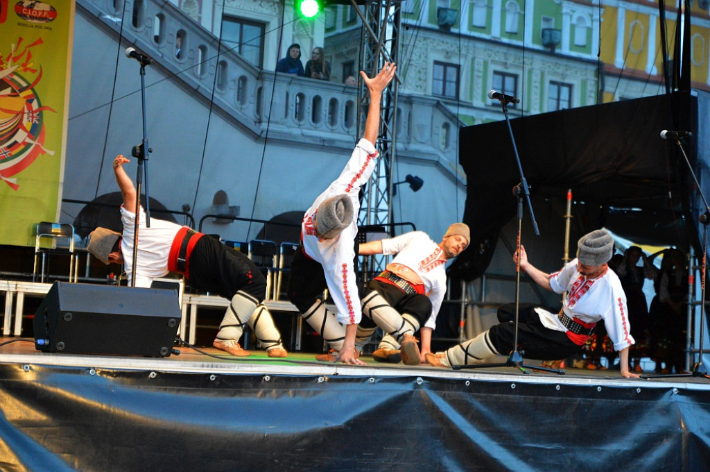 Koncert finałowy XIX Międzynarodowego Festiwalu Folklorystycznego EUROFOLK - Zamość 2022