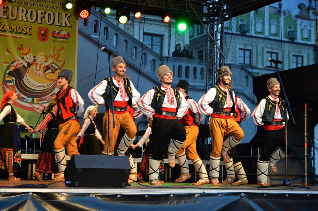 Koncert finałowy XIX Międzynarodowego Festiwalu Folklorystycznego EUROFOLK - Zamość 2022