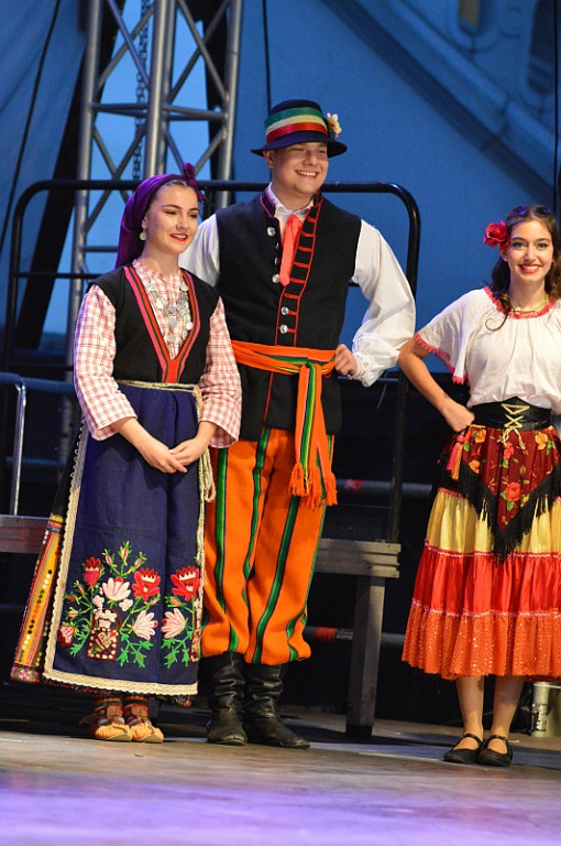 Koncert finałowy XIX Międzynarodowego Festiwalu Folklorystycznego EUROFOLK - Zamość 2022