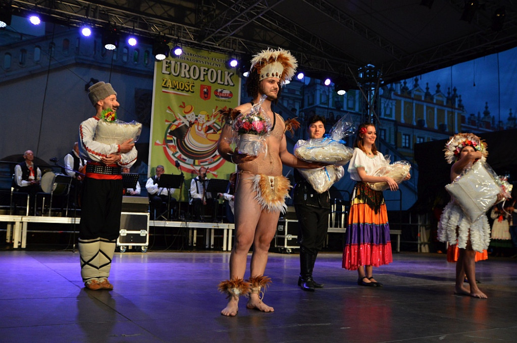 Koncert finałowy XIX Międzynarodowego Festiwalu Folklorystycznego EUROFOLK - Zamość 2022