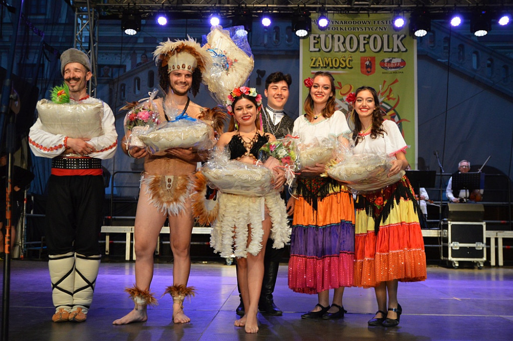 Koncert finałowy XIX Międzynarodowego Festiwalu Folklorystycznego EUROFOLK - Zamość 2022