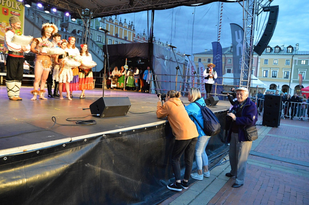 Koncert finałowy XIX Międzynarodowego Festiwalu Folklorystycznego EUROFOLK - Zamość 2022
