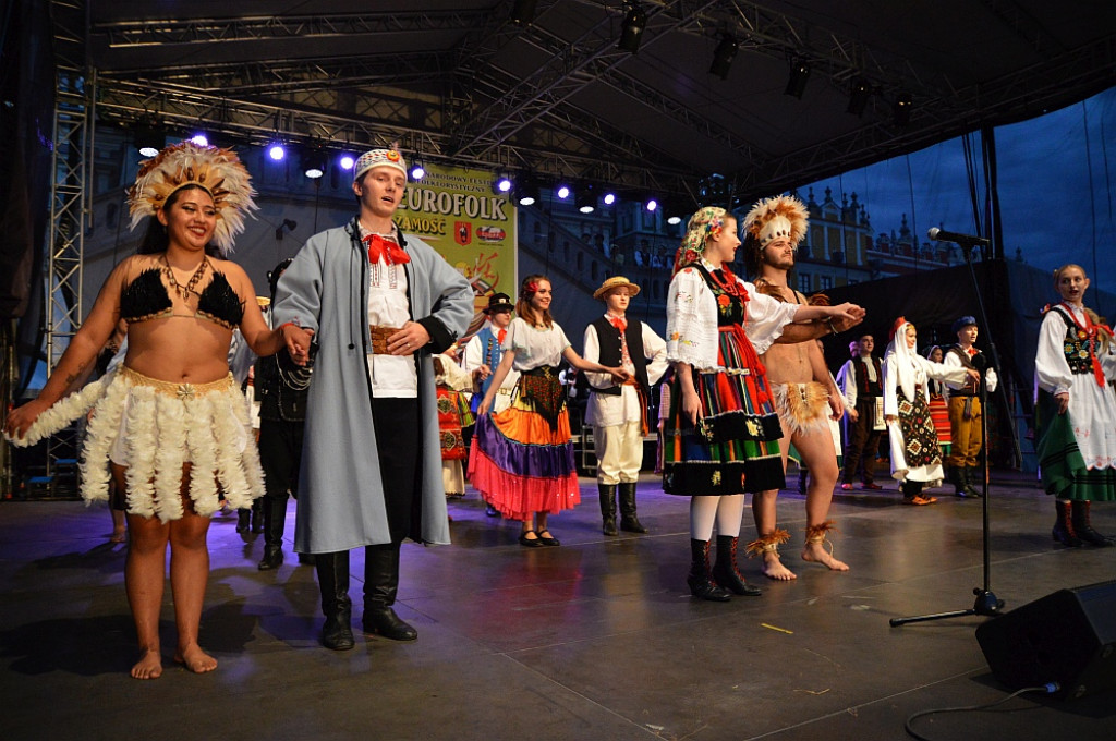 Koncert finałowy XIX Międzynarodowego Festiwalu Folklorystycznego EUROFOLK - Zamość 2022