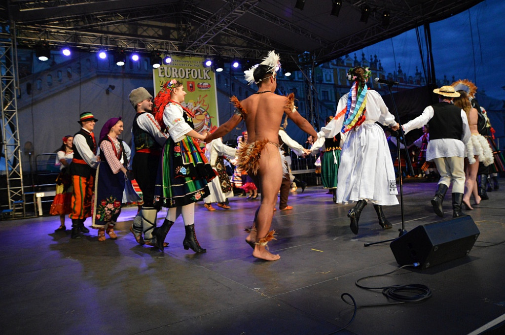 Koncert finałowy XIX Międzynarodowego Festiwalu Folklorystycznego EUROFOLK - Zamość 2022