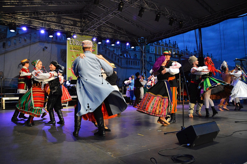 Koncert finałowy XIX Międzynarodowego Festiwalu Folklorystycznego EUROFOLK - Zamość 2022