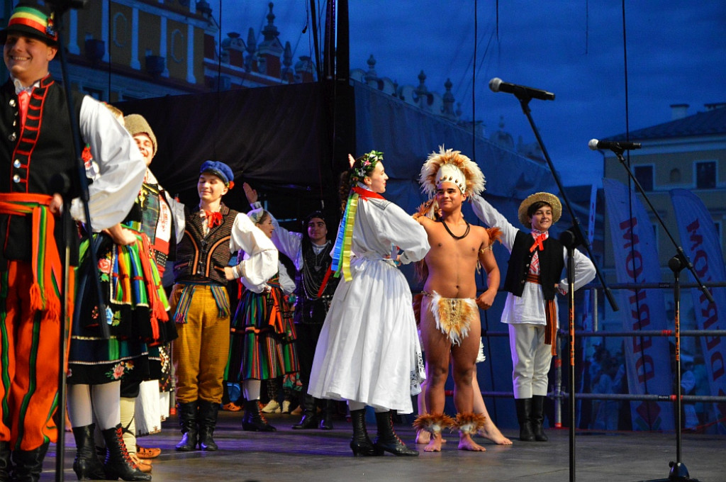 Koncert finałowy XIX Międzynarodowego Festiwalu Folklorystycznego EUROFOLK - Zamość 2022