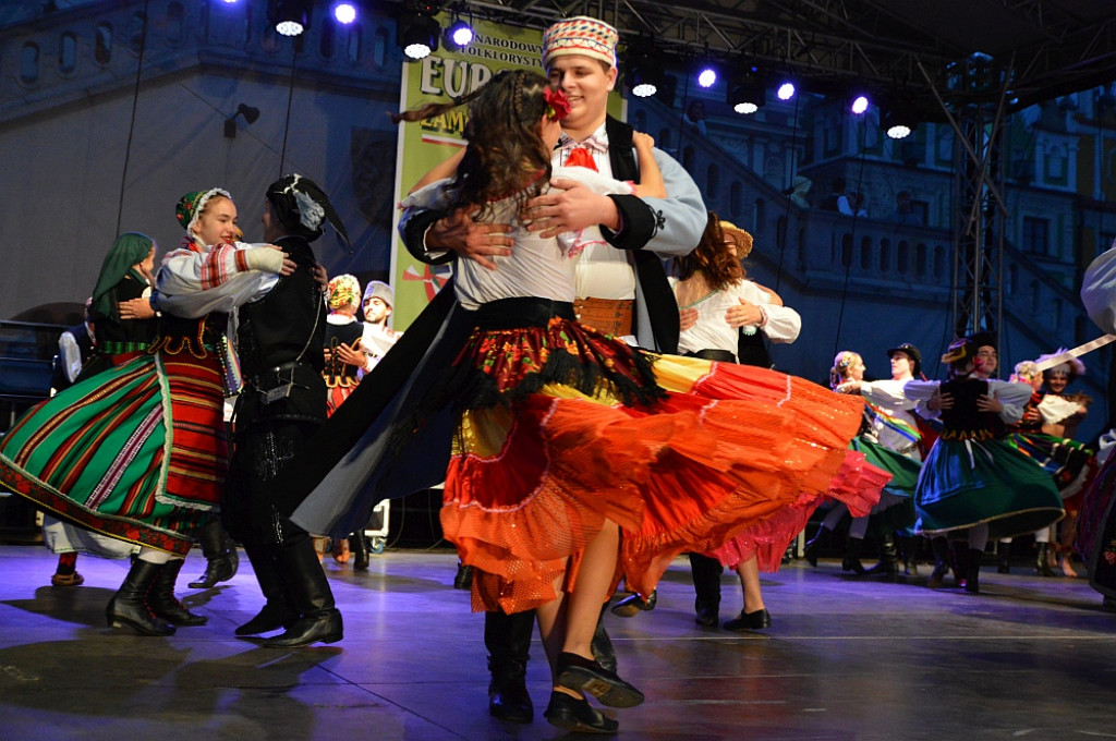 Koncert finałowy XIX Międzynarodowego Festiwalu Folklorystycznego EUROFOLK - Zamość 2022