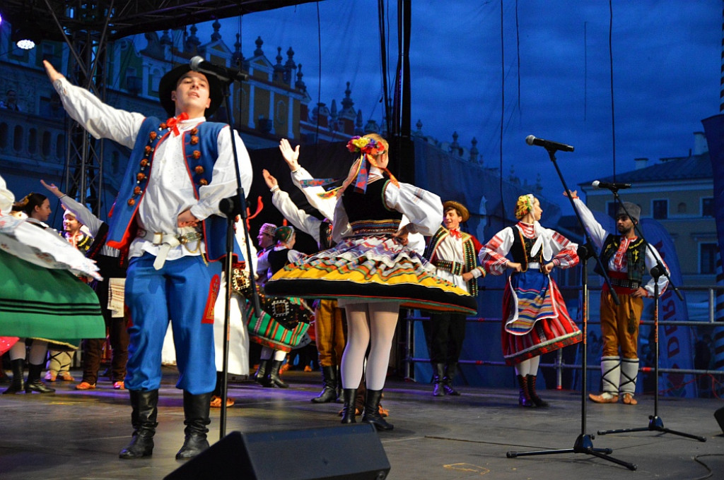 Koncert finałowy XIX Międzynarodowego Festiwalu Folklorystycznego EUROFOLK - Zamość 2022