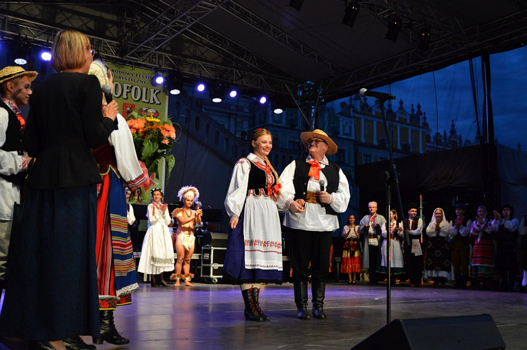 Koncert finałowy XIX Międzynarodowego Festiwalu Folklorystycznego EUROFOLK - Zamość 2022