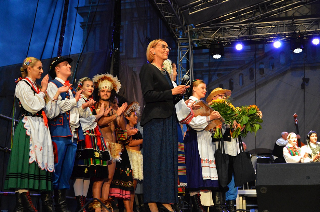 Koncert finałowy XIX Międzynarodowego Festiwalu Folklorystycznego EUROFOLK - Zamość 2022
