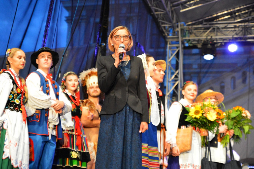 Koncert finałowy XIX Międzynarodowego Festiwalu Folklorystycznego EUROFOLK - Zamość 2022