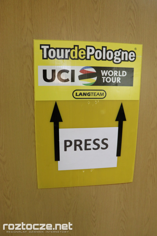 Finisz II etapu wyścigu kolarskiego Tour de Pologne w Zamościu