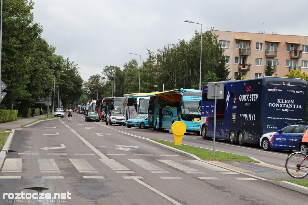 Finisz II etapu wyścigu kolarskiego Tour de Pologne w Zamościu