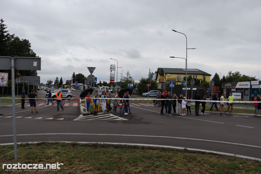 Finisz II etapu wyścigu kolarskiego Tour de Pologne w Zamościu