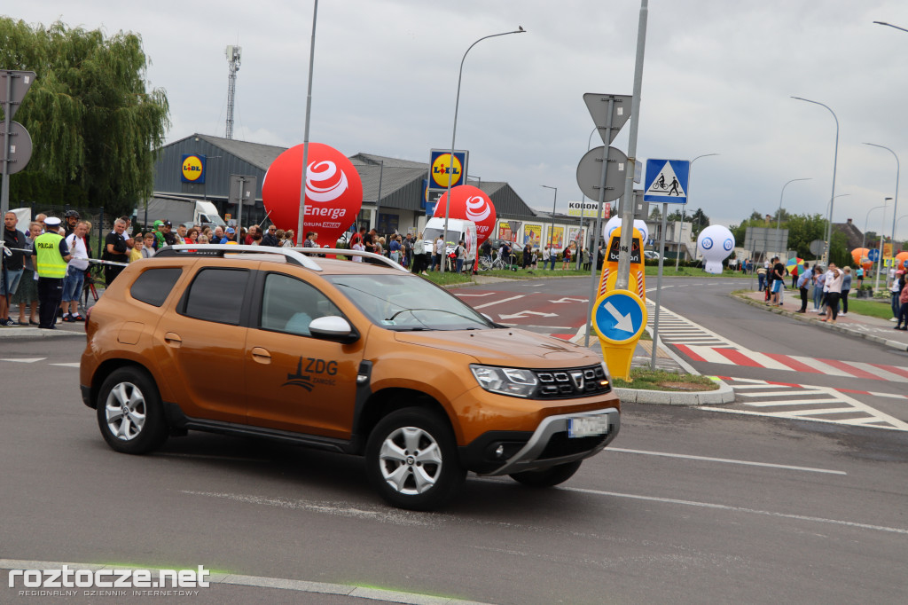 Finisz II etapu wyścigu kolarskiego Tour de Pologne w Zamościu