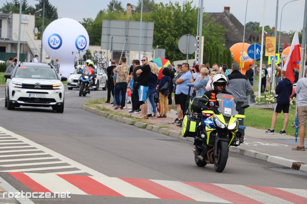 Finisz II etapu wyścigu kolarskiego Tour de Pologne w Zamościu