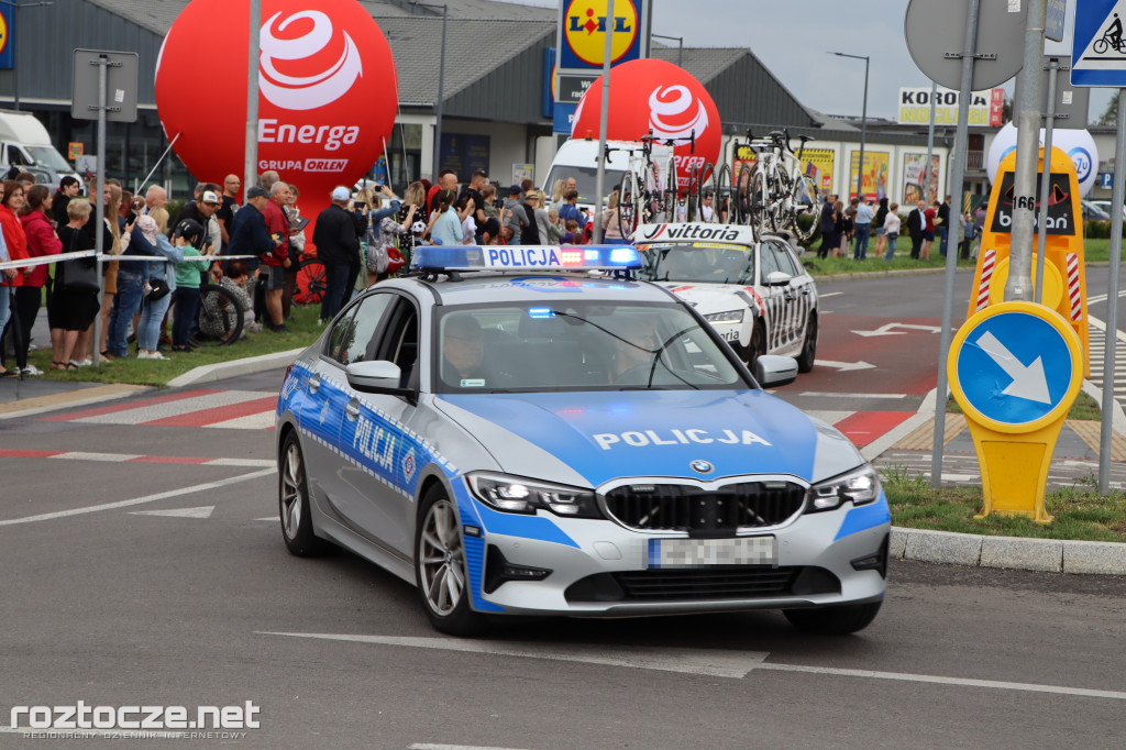 Finisz II etapu wyścigu kolarskiego Tour de Pologne w Zamościu