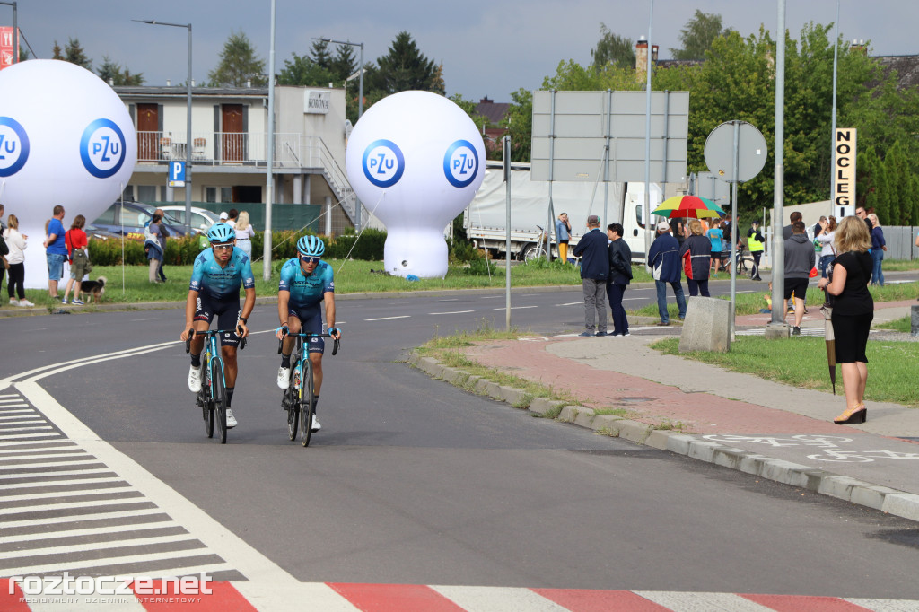 Finisz II etapu wyścigu kolarskiego Tour de Pologne w Zamościu