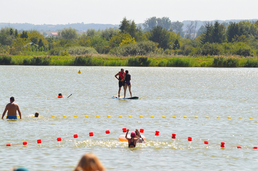 Sportowe zakończenie wakacji nad zamojskim zalewem z koszykówką 3x3