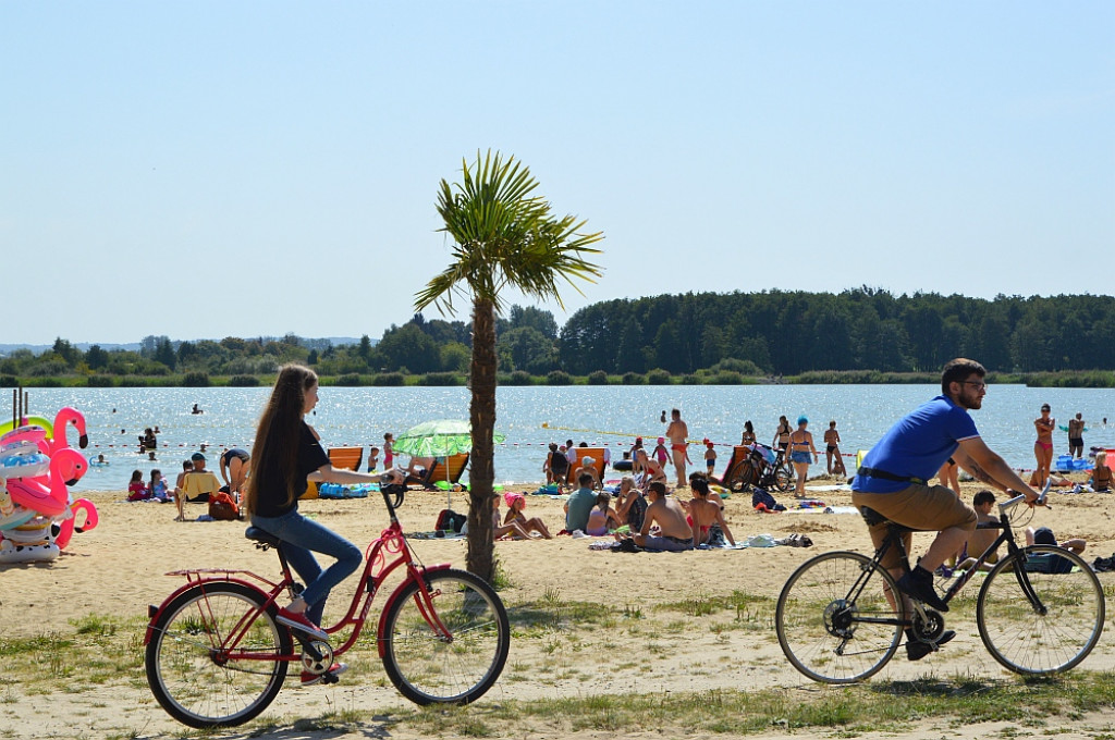 Sportowe zakończenie wakacji nad zamojskim zalewem z koszykówką 3x3