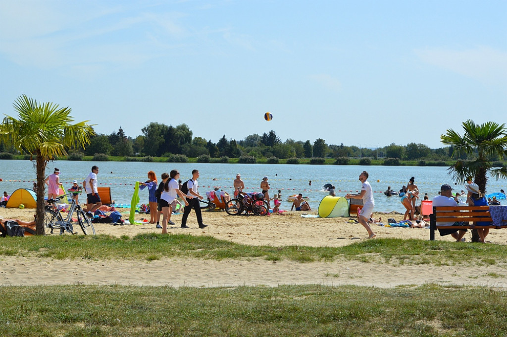 Sportowe zakończenie wakacji nad zamojskim zalewem z koszykówką 3x3