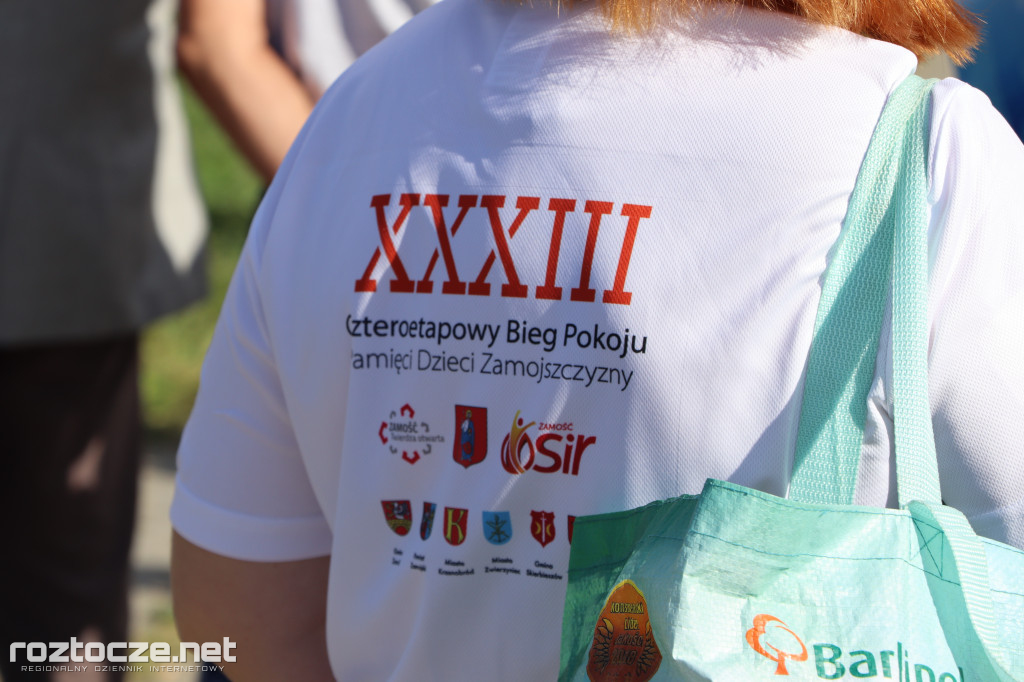 Wystartował XXXIII Czteroetapowy Bieg Pokoju Pamięci Dzieci Zamojszczyzny