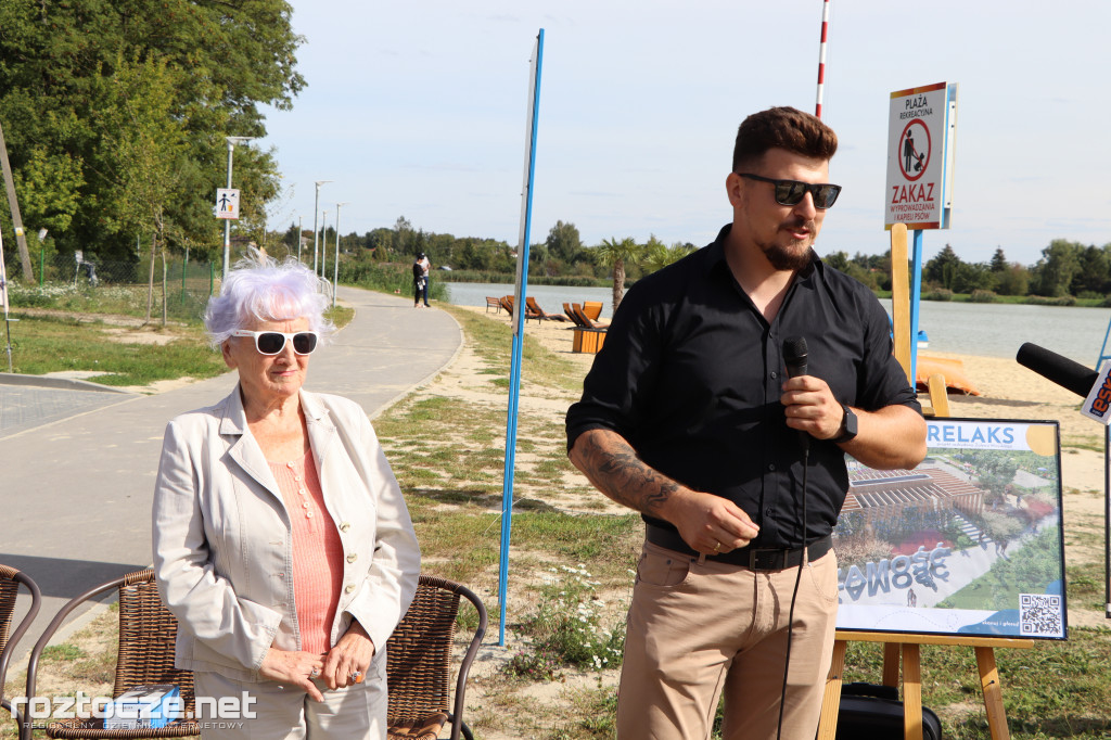 CZAS NA RELAKS— utworzenie nowoczesnej strefy sportu, zabawy i relaksu nad Zalewem miejskim w Zamościu