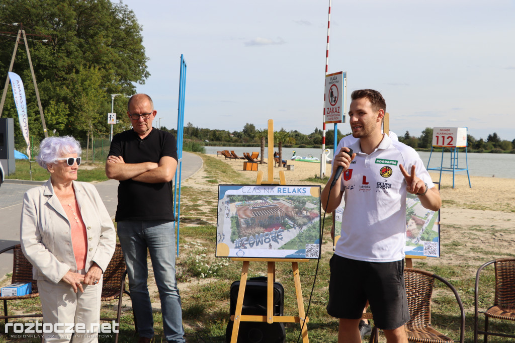 CZAS NA RELAKS— utworzenie nowoczesnej strefy sportu, zabawy i relaksu nad Zalewem miejskim w Zamościu