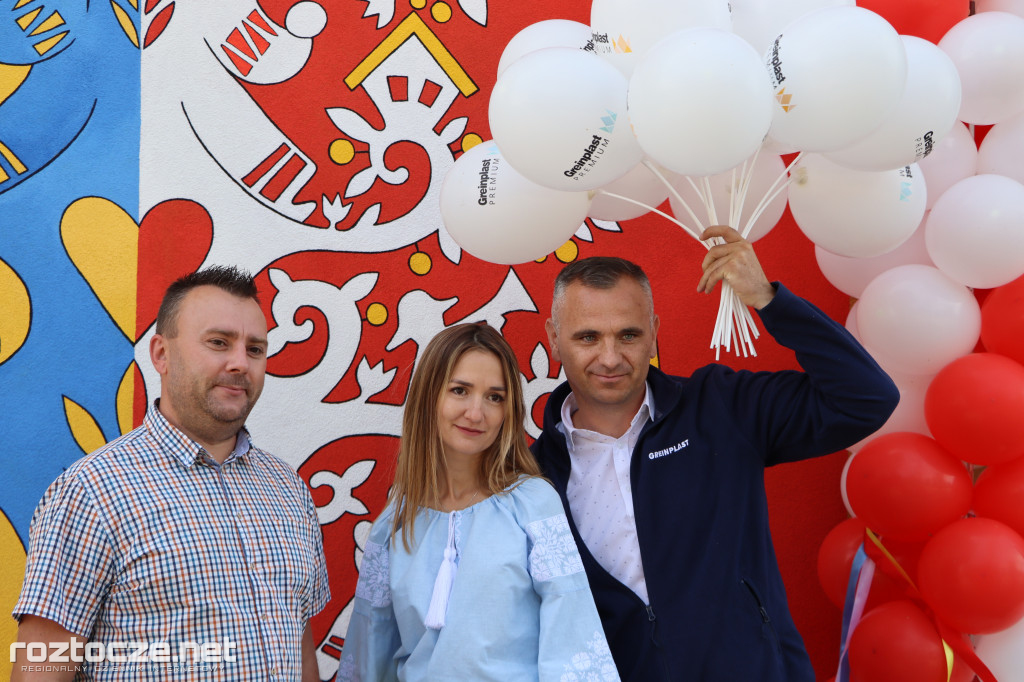 LiG i Iryna Martyn odsłonili muralu 