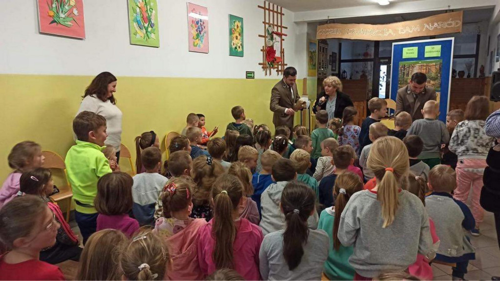 Zajęcia terenowe w Nadleśnictwie Biłgoraj