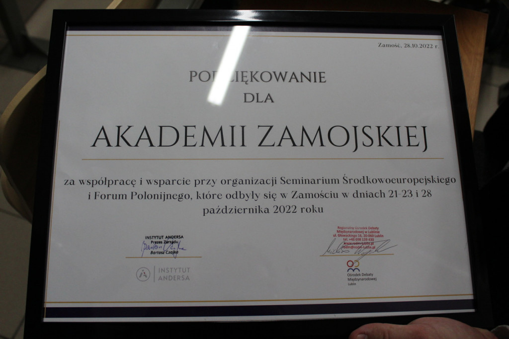 Forum Polonijne w murach AZ
