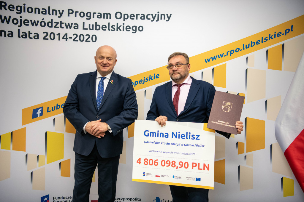 Kolejne gminy otrzymały fundusze unijne na inwestycje w zieloną energię